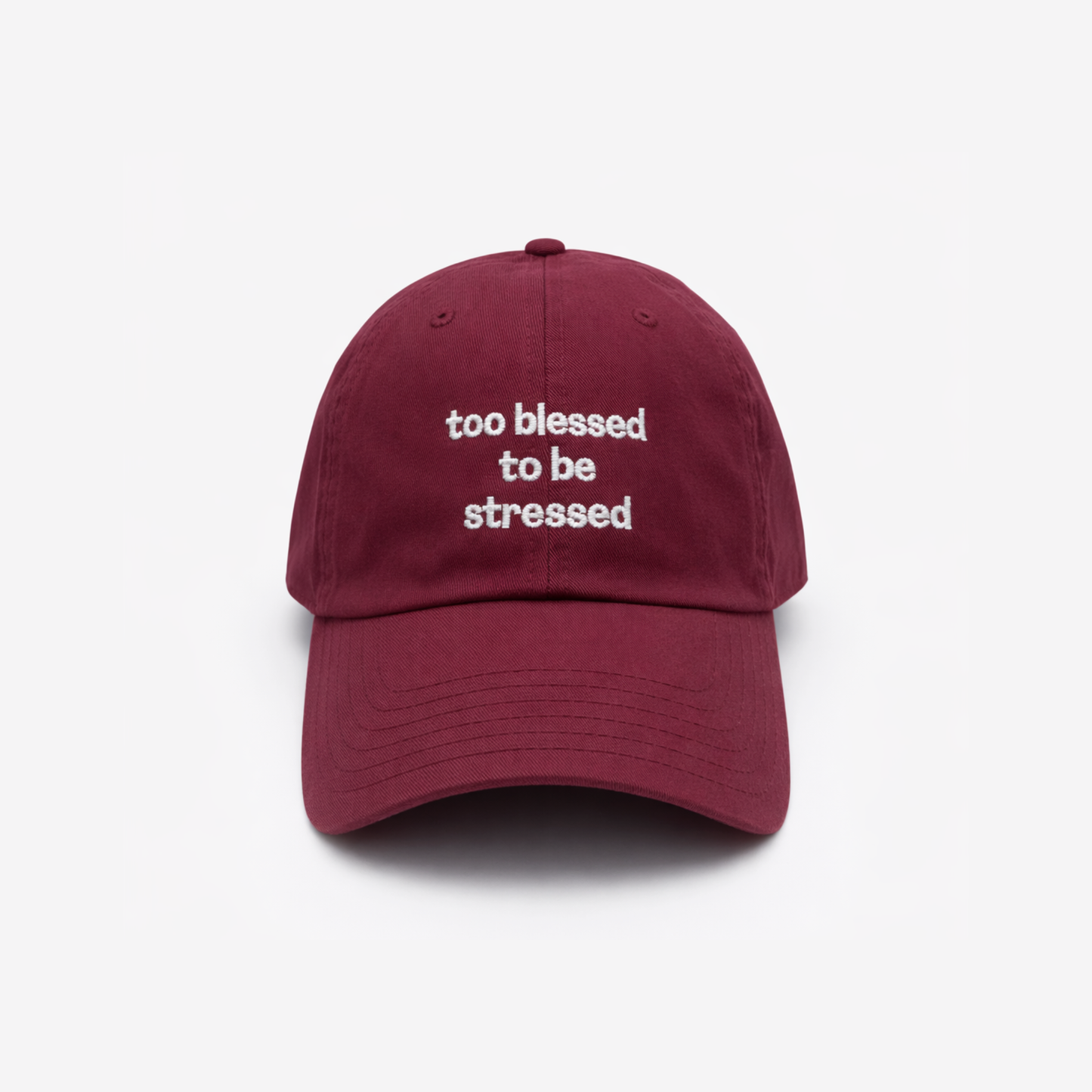 too blessed to be stressed