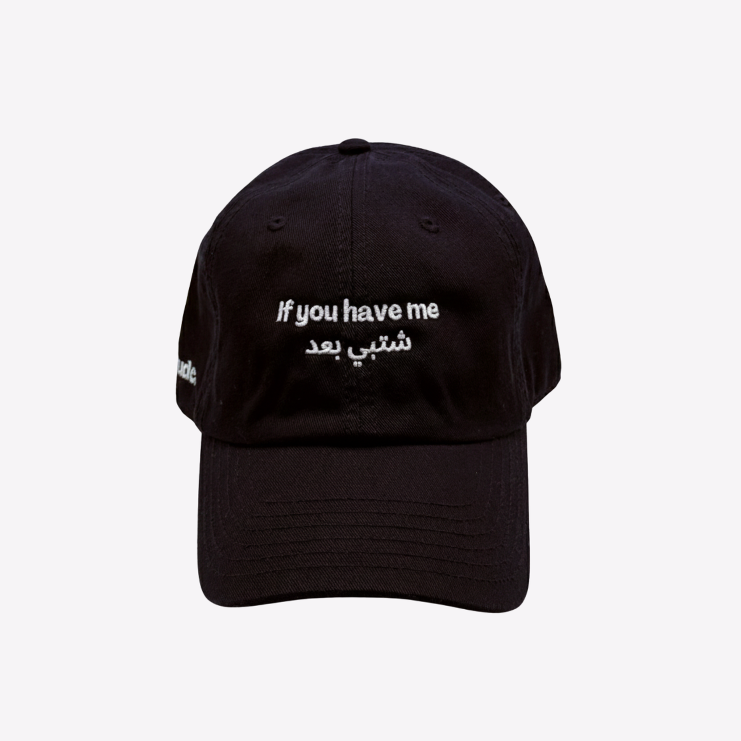 If you have me, shtibi ba3ad