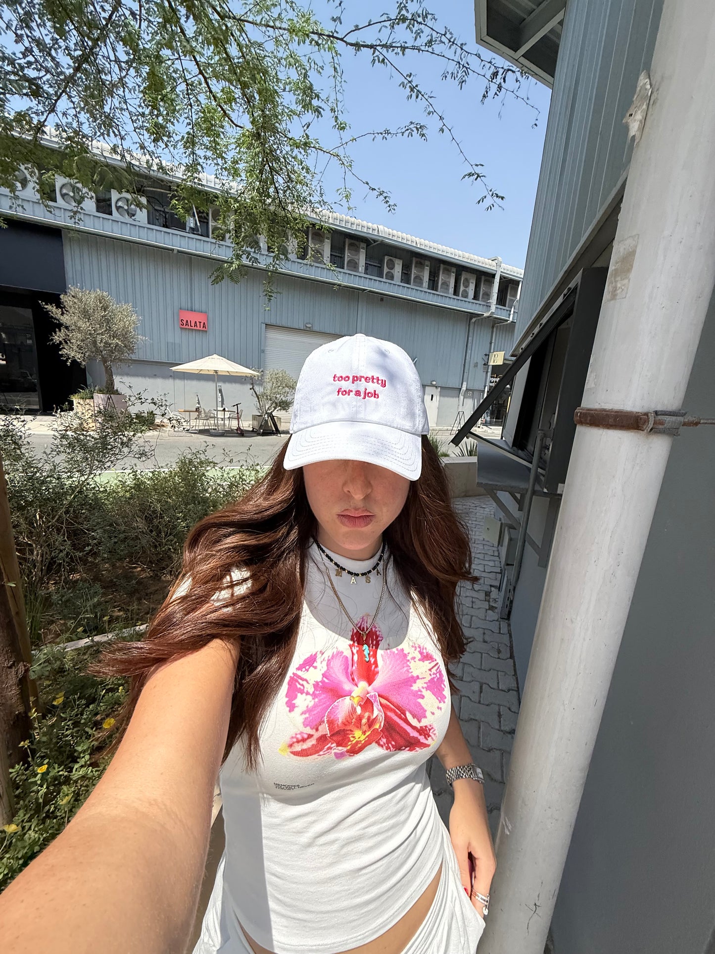 too pretty for a job