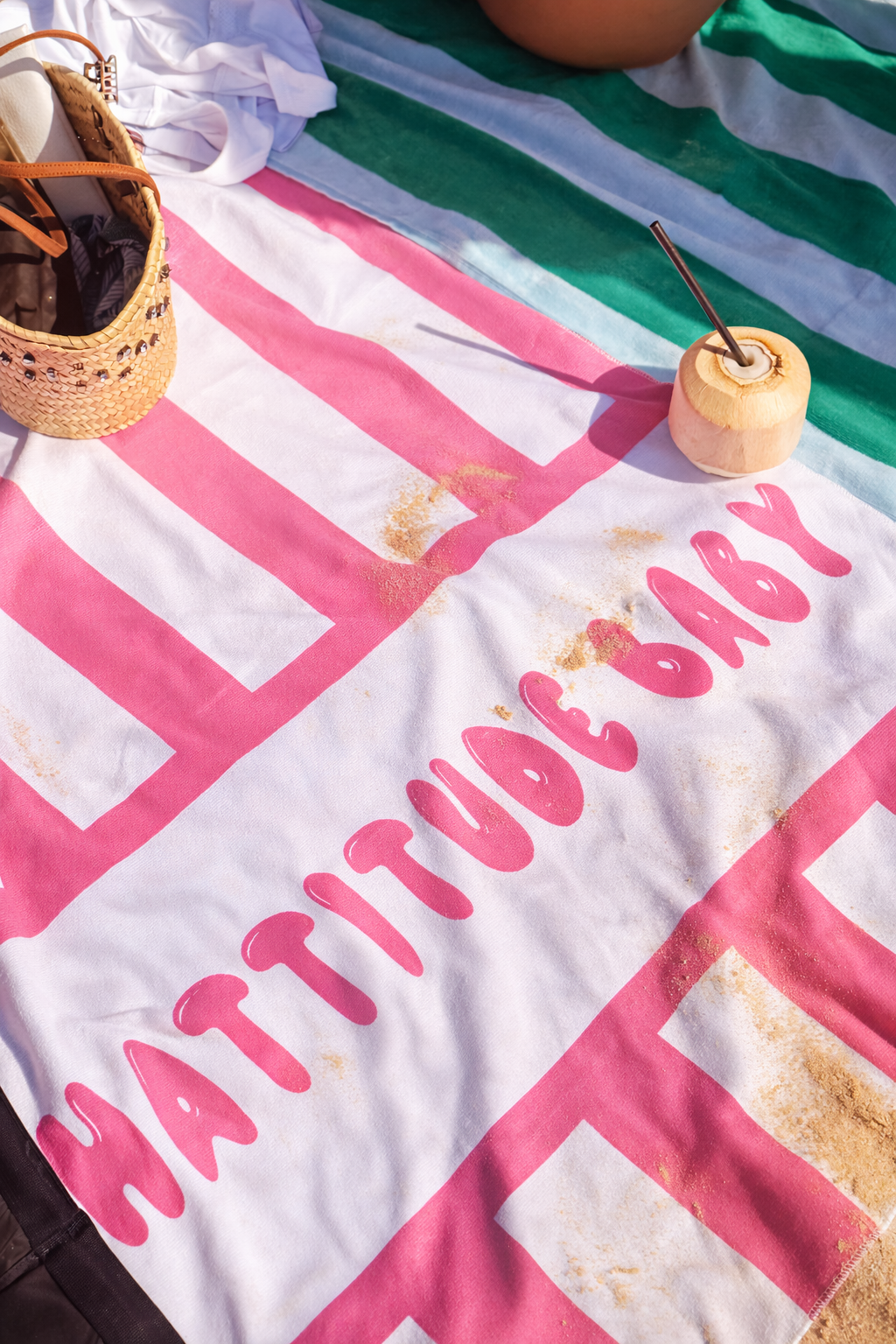 Hattitude Baby Beach Towel