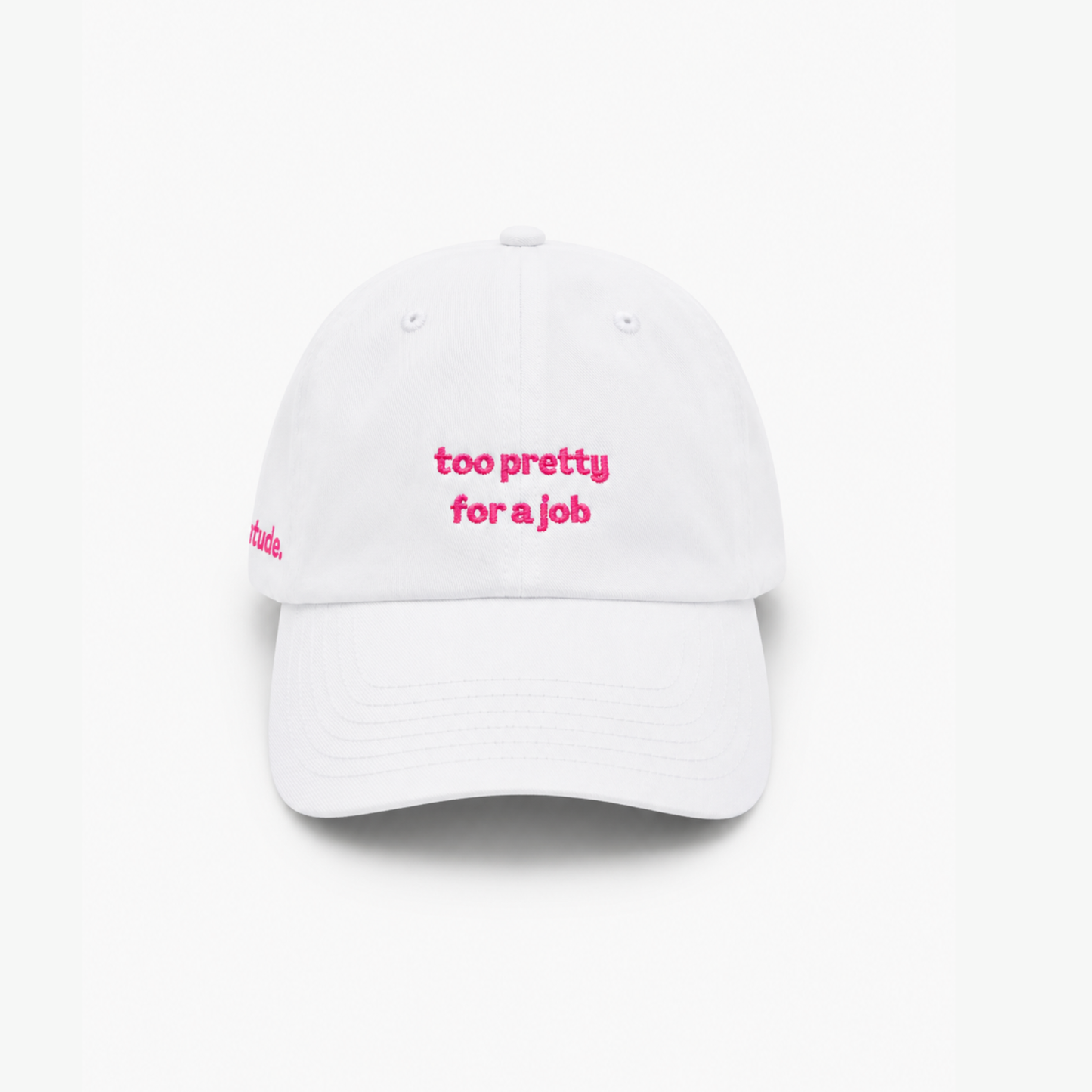 too pretty for a job